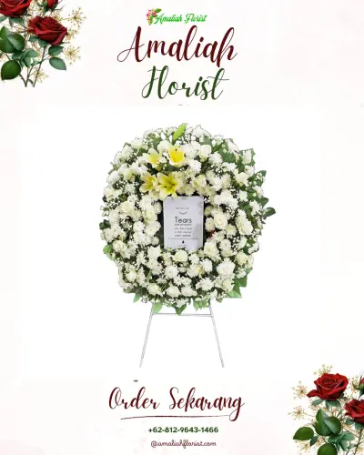 Krans Bunga Duka Cita di Anawai